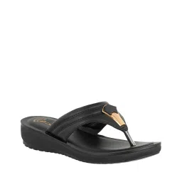 inblu Textured T-Strap Flip-Flops image 1