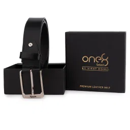 one8 Genuine Leather Slim Belt image 1