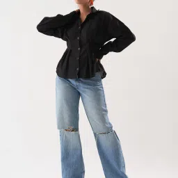 boons n perkks Spread Collar Shirt with Full Sleeves image 1