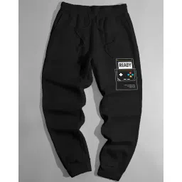 codez Boys Typographic Print Mid-Rise Joggers image 1