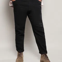 instafab plus Men Relaxed Fit Mid-Rise Jeans image 1