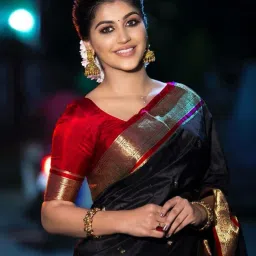 styleelite Women Banarasi Saree with Woven Motifs image 1