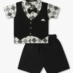 mom's love Printed Twofer Top & Shorts Set image 1