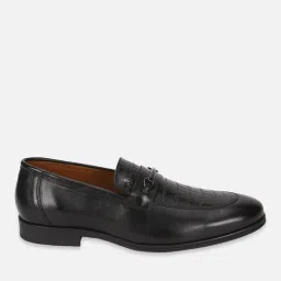 louis philippe Men Croc-Embossed Slip-On Shoes image 1