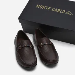 monte carlo Men Round-Toe Slip-On Casual Shoes image 1