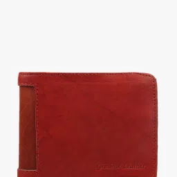 swiss design Textured Bi-Fold Leather Wallet image 1