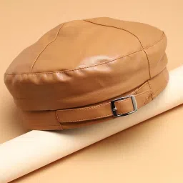 haute sauce Beret Hat with Buckle Accent image 1