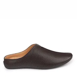 fausto Perforated Slip-On Mules image 1