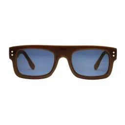 peter jones ZN3637BR Full-Rim Rectangular Sunglasses image 1