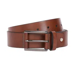 bagatt Leather Belt with Tang-Buckle Closure image 1
