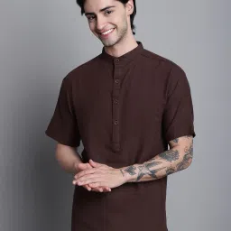 aarsha Short Sleeve Short Kurta image 1