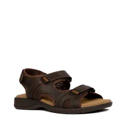 bata Men Floater Sandals with Velcro Closure image 1