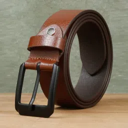 teakwood leathers Men Belt with Tang Buckle Closure image 1