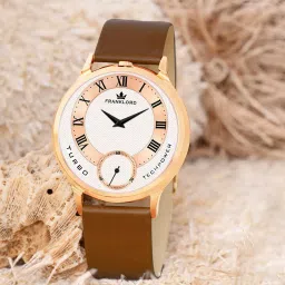 frank lord Analogue Watch with Tang Buckle Closure image 1