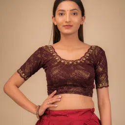 bindigasm's advi Women Embellished Slip-On Blouse image 1