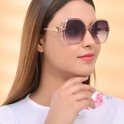 royal son CHIWM00115-C4 Full-Rim Oversized Sunglasses image 1