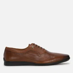 louis philippe Men Leather Oxfords with Brogues image 1