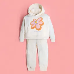 cherry crumble by nitt hyman Girls Embroidered Pants with Top image 1