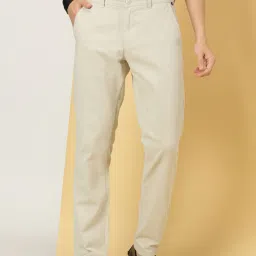 thomas scott Men Slim Fit Flat-Front Chinos image 1