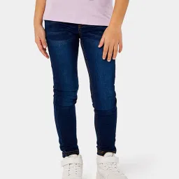 mothercare Lightly Washed Relaxed Fit Jeans image 1