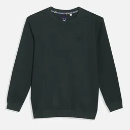 allen solly Boys Regular Fit Sweatshirt with Full Sleeves image 1