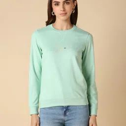 allen solly Women Regular Fit Sweatshirt image 1