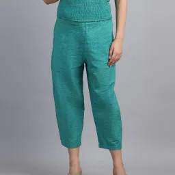 moms maternity Women Checks Trackpants image 1