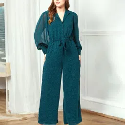sqew Women Self-design Jumpsuit image 1