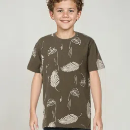 pepe jeans Teagan Printed Round-Neck Regular Fit T-Shirt image 1