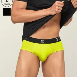 xyxx Pack of 2 Briefs with Branding image 1
