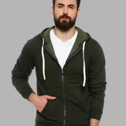 campus sutra Zip Front Sweatshirt image 1