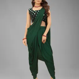 shrithi fashion fab Dhoti Styled Pre-Stitched Saree image 1