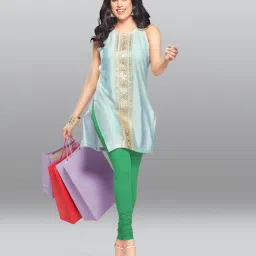 lyra Full-Length Cotton Stretchable Leggings image 1