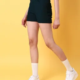 freehand Women Skinny Fit Corduroy Shorts image 1