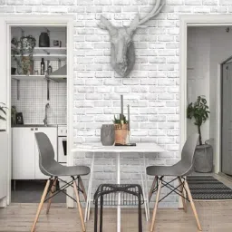 jaamso royals Brick Print Multi-Purpose Waterproof Wall Sticker image 1