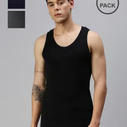 onn Pack of 3 Men Sleeveless Vest image 1