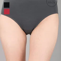 soie Pack of 3 Panties with Elasticated Waist image 1