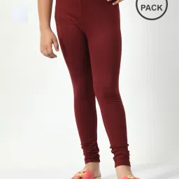 kayu Pack of 2 Girls Leggings with Elasticated Waist image 1