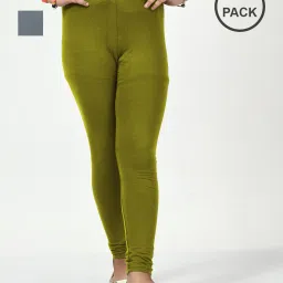 kayu Pack of 2 Girls Leggings with Elasticated Waist image 1