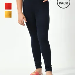 kayu Pack of 3 Girls Leggings with Elasticated Waist image 1