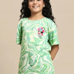kidsville Girls Round Neck T-shirt image 1
