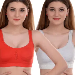 cumsin Non-Padded Non Wired Bra image 1