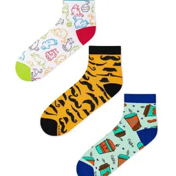 dynamocks Men  Novelty Ankle-Length Socks image 1