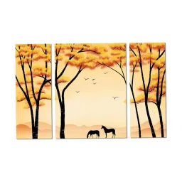 rangoli Set of 3 Printed Wall Art Paintings image 1