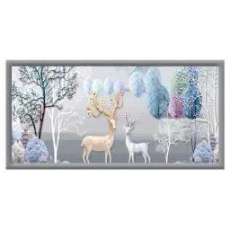 rangoli Large HD Canvas Vinyl Wall Sticker image 1