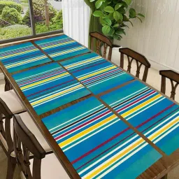 cread craft Dinning Table Printed Placemats Set  image 1