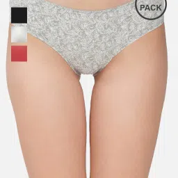 carlton london Women Pack of 3 Printed Hipster Panties with Elasticated Waistband image 1