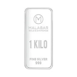 malabar gold & diamonds 24K 999 1000 gm Silver Bar-picture-11
