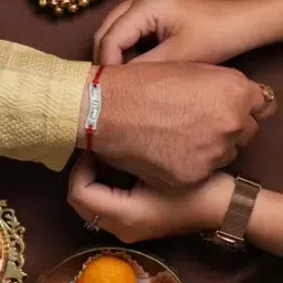 silver chest Men Sterling Silver Love U Bro Rakhi-picture-11