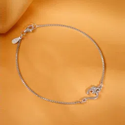 giva Men Sterling Silver Om Rakhi image 1